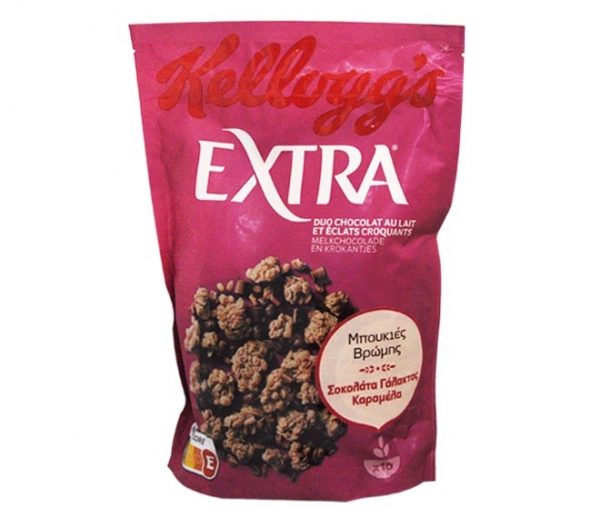 Muesli KELLOGGS With Extra CHOCOLATE CARAMEL 450g Cheap Basket