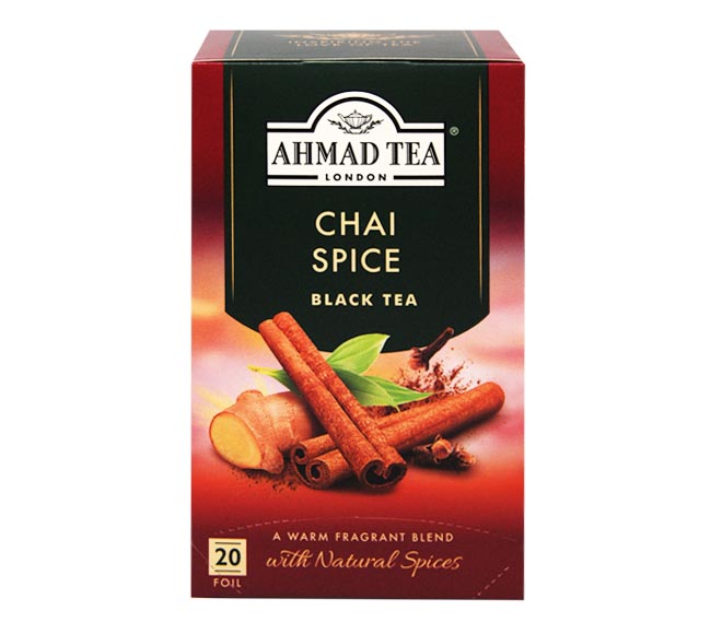 tea AHMAD flavoured black Chai Spice (20pcs) 40g