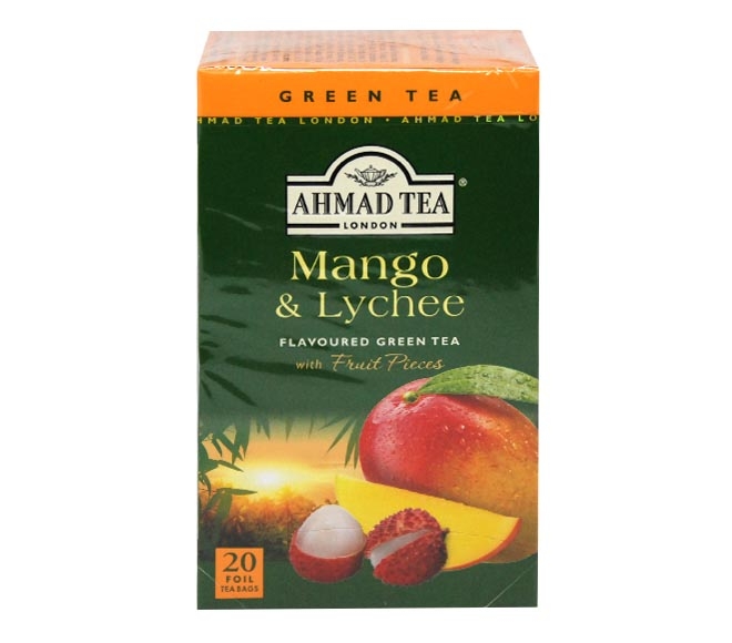 tea AHMAD green Mango & Lychee (20pcs) 30g