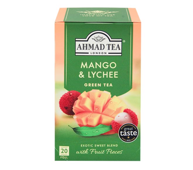 tea AHMAD green Mango & Lychee (20pcs) 30g