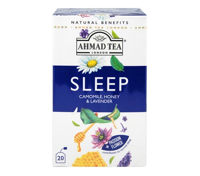 tea AHMAD Natural SLEEP with camomile honey & lavender (20pcs) 30g