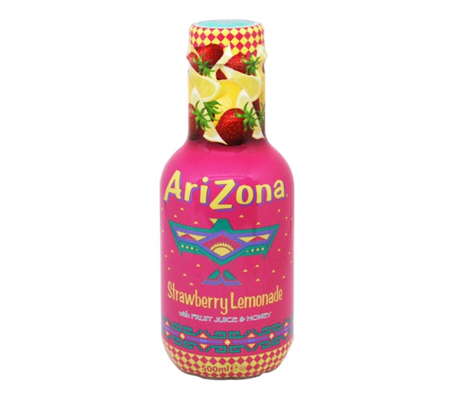 ARIZONA fruit juice cocktail 500ml – STRAWBERRY LEMONADE