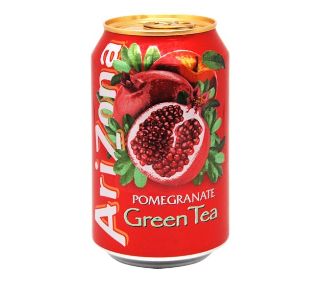 ARIZONA ice tea GREEN 330ml – POMEGRANATE