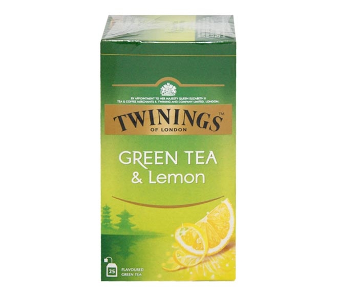 tea TWININGS green & lemon (25pcs) 40g