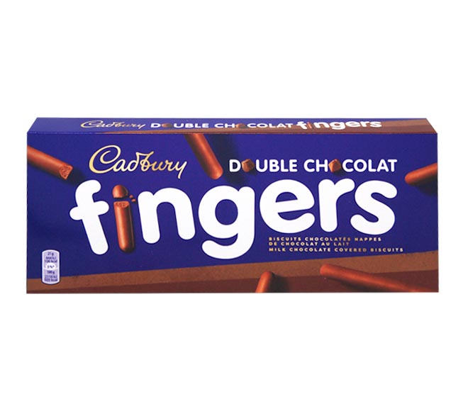 CADBURY Finger double chocolate 114g