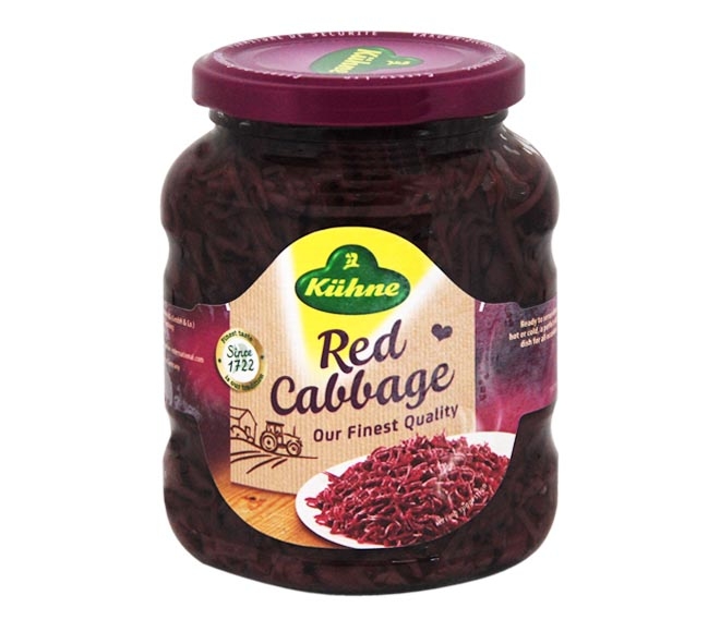 KUHNE pickled red cabbage 350g