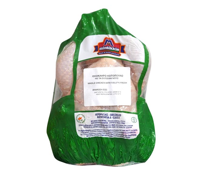 MINTIKKIS fresh whole chicken appr 2.200kg
