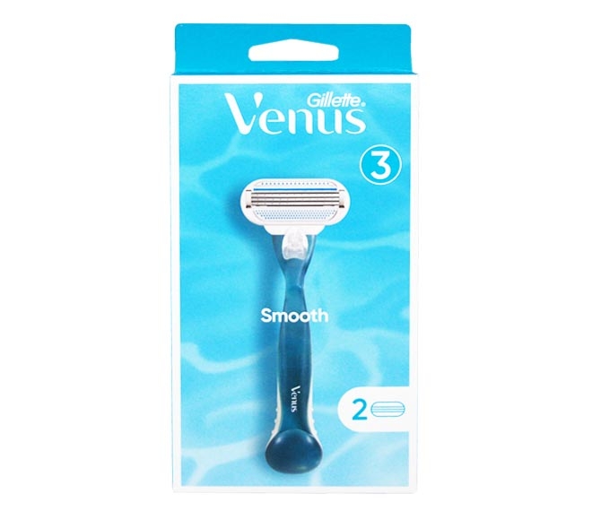 GILLETTE Venus disposable razor with 2 extra blades – smooth