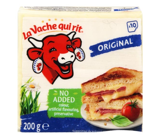 cheese LA VACHE QUI RIT slices original 200g (10 slices)