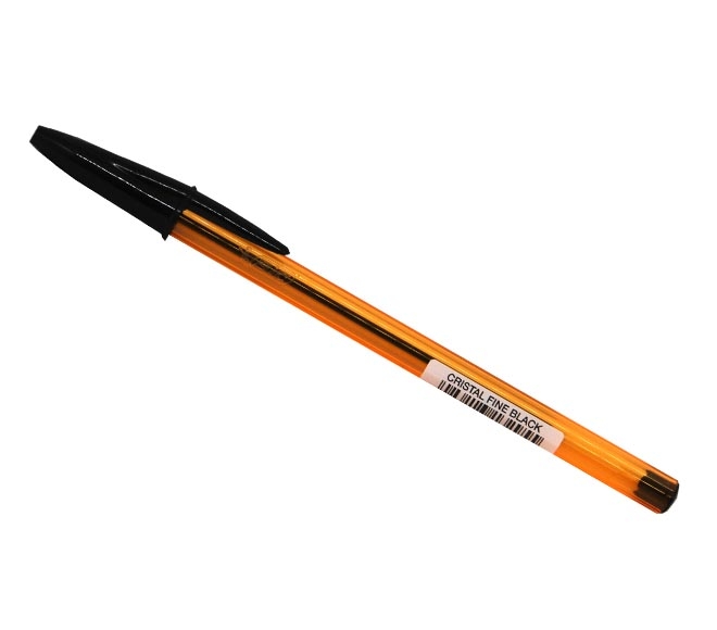 pen BIC CRISTAL ball point fine 0.8mm – BLACK
