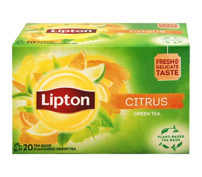 tea LIPTON (20pcs) 26g – Green Citrus