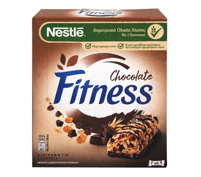NESTLE Fitness bars chocolate 6×23.5g