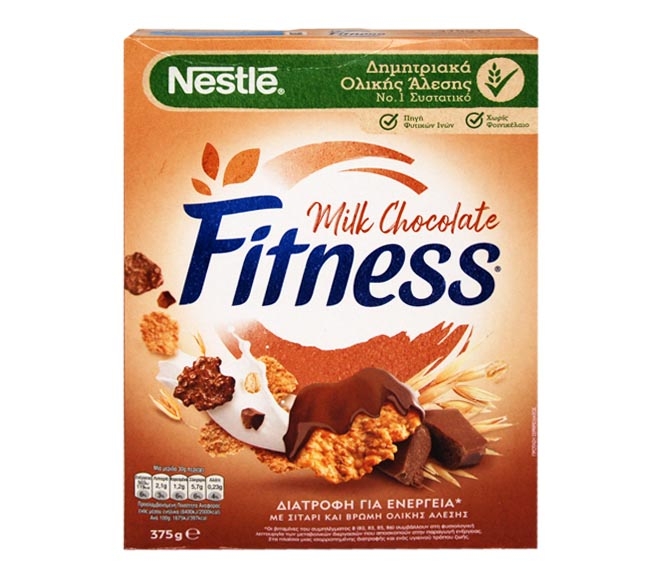 NESTLE Fitness milk chocolate 375g
