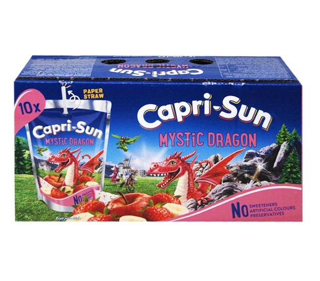 CAPRI – SUN juices 10x200ml – mystic dragon