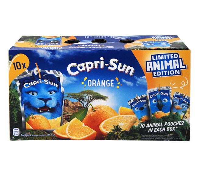 CAPRI – SUN juices 10x200ml – orange