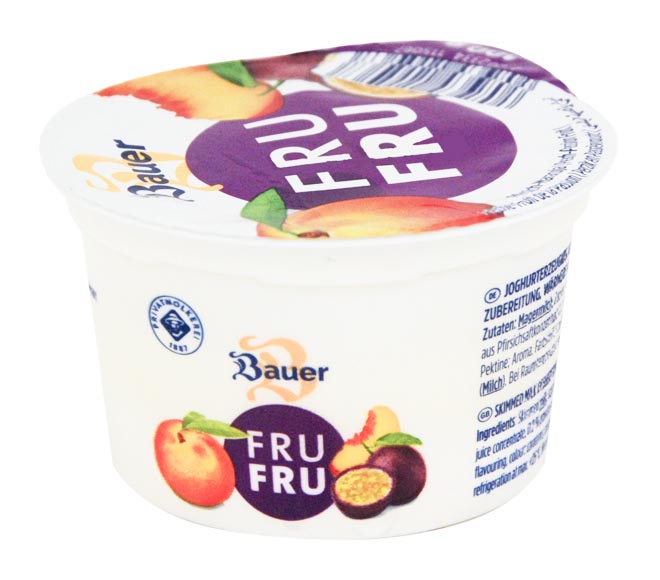 fruit yogurt FRU FRU 100g – Peach and Passion fruit