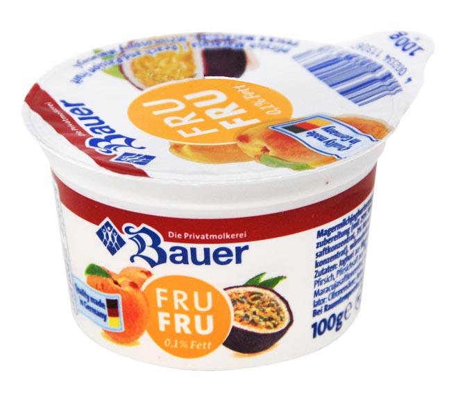 fruit yogurt FRU FRU 100g – Peach and Passion fruit