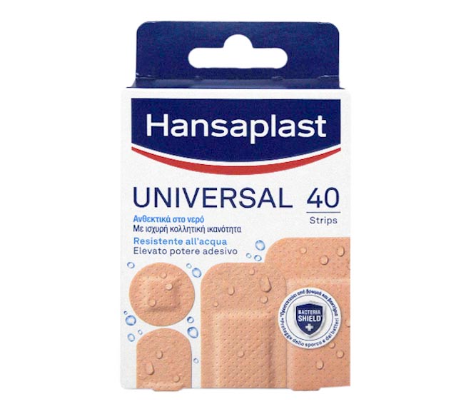 HANSAPLAST bandages 40 strips water resistant