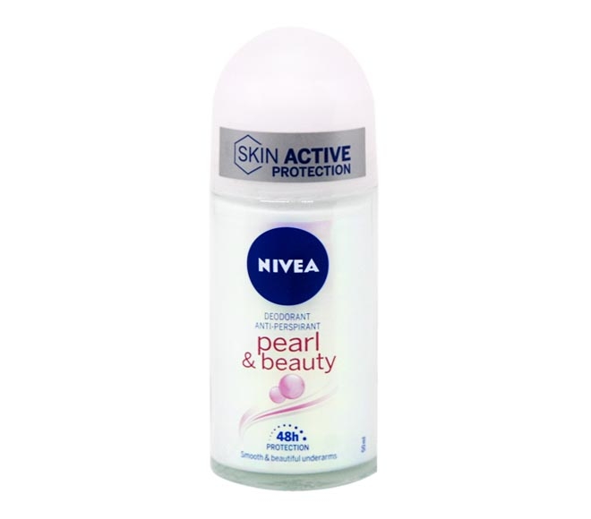 NIVEA deodorant roll-on 50ml – Pearl & Beauty
