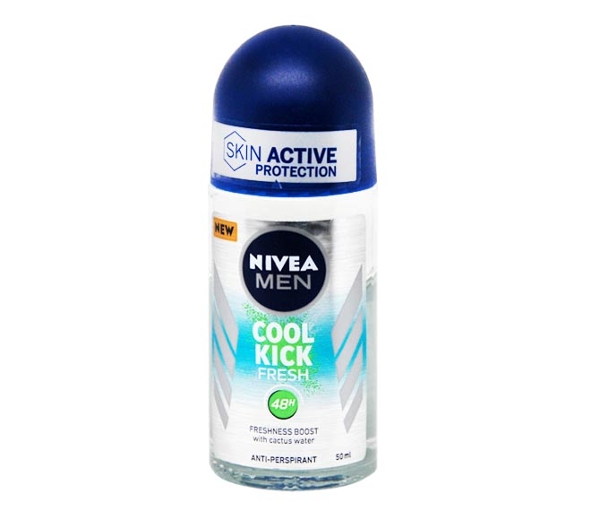 NIVEA Men deodorant roll-on 50ml – Cool Kick Fresh