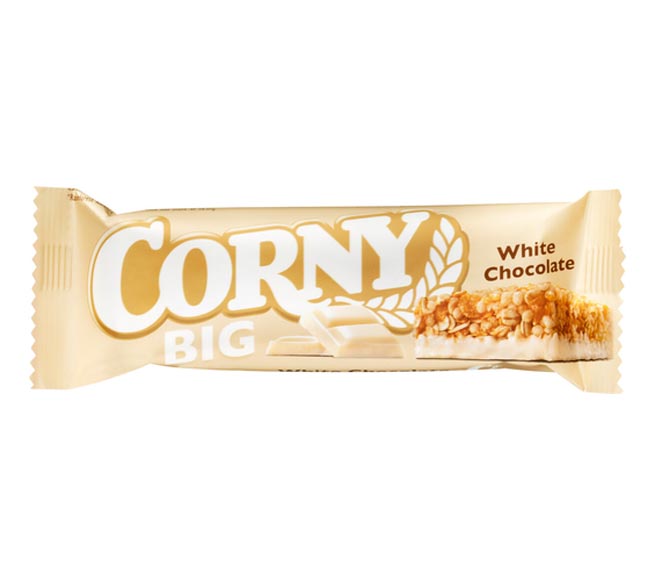 CORNY bars 40g – White Chocolate