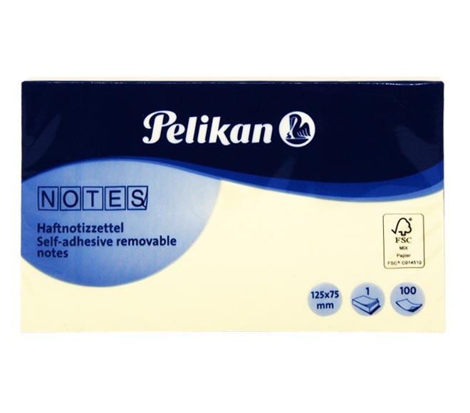 Notes PELIKAN x100 – sticky (125mm x 75mm)