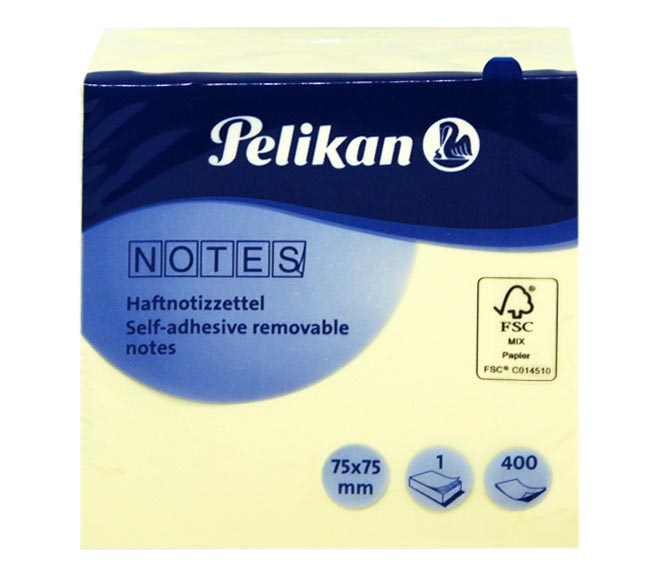 Notes PELIKAN x400 – sticky (75mm x 75mm)