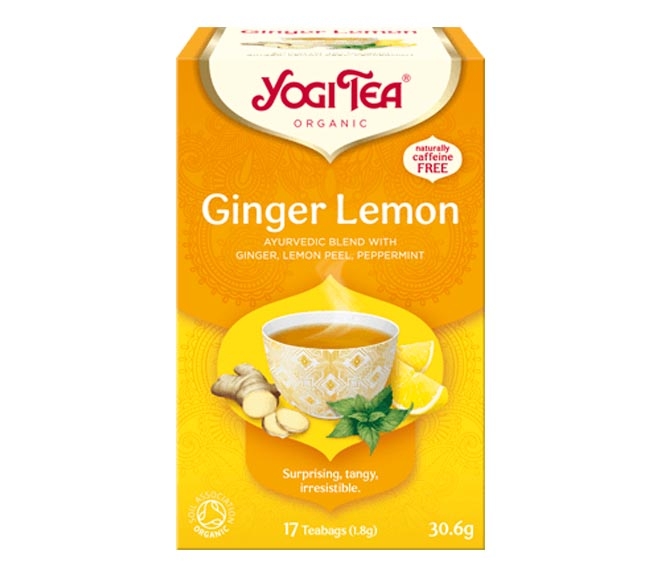 tea YOGI TEA organic 17pcs 30.6g – Ginger Lemon