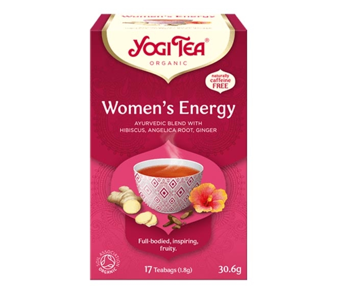 tea YOGI TEA organic 17pcs 30.6g – Womens Energy