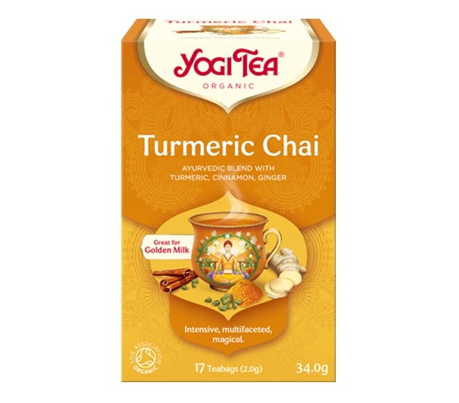 tea YOGI TEA organic 17pcs 34g – Turmeric Chai