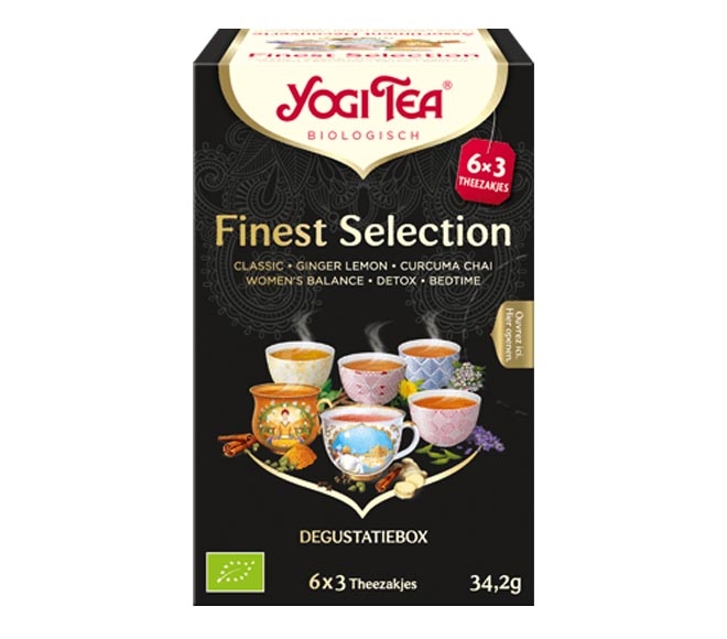 tea YOGI TEA organic 6x3pcs 34.2g – Finest Selection