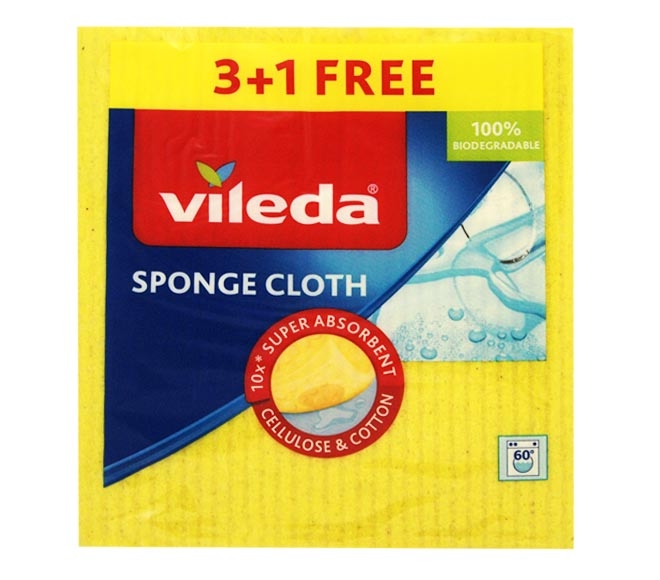 sponges towel VILEDA 4pcs (3+1 FREE)