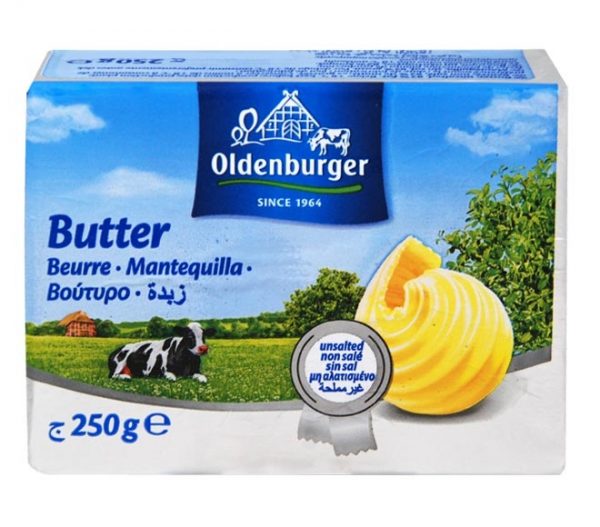 butter OLDENBURGER unsalted 250g – Cheap Basket