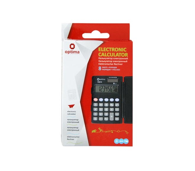 OPTIMA electronic calculator 8 digits