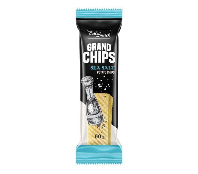 GRAND POTATO sea salt chips 60g
