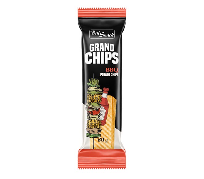 GRAND POTATO bbq chips 60g