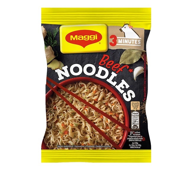 noodles MAGGI 3 min beef flavour 60g
