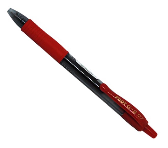 pen PILOT G-2 0.7mm – RED