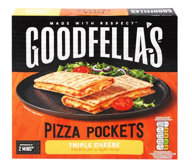 GOOD FELLAS Pizza Pockets Triple Cheese 2pcs 250g