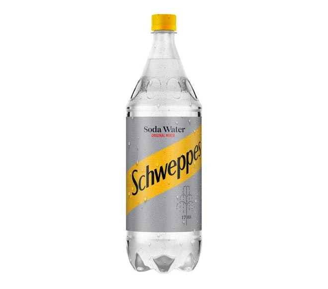 pet SCHWEPPES soda water 1.5L