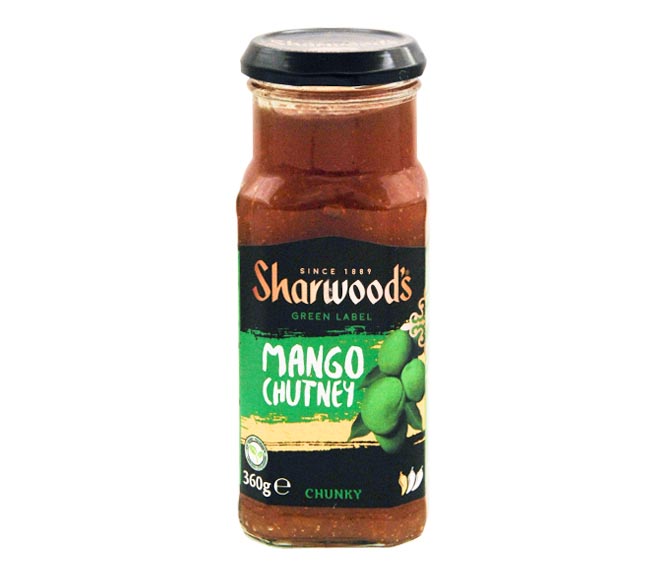SHARWOODS mango chutney 360g – Chunky