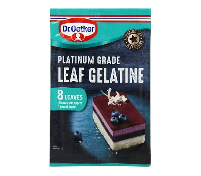 gelatine Dr.Oetker leaf 8x13g