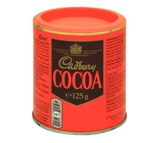 CADBURY cocoa powder 125g