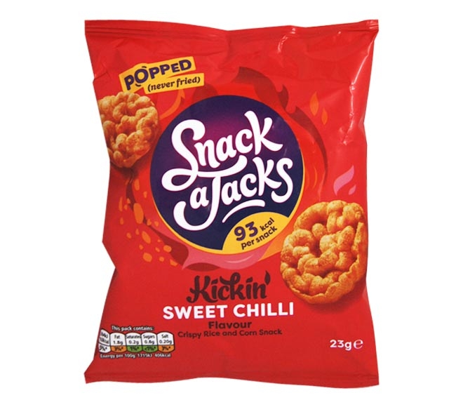 SNACK a JACKS 23g – sweet chilly flavour