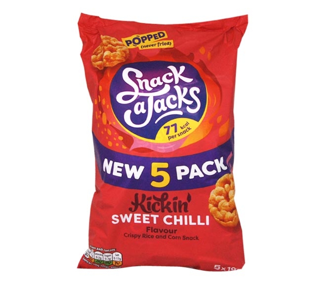 SNACK a JACKS 5x19g – sweet chilli