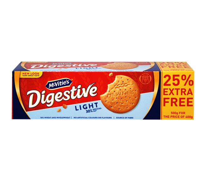 MC VITIES digestive light 500g 25% extra free