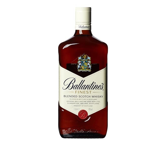 BALLANTINES Finest Scotch whisky 1L
