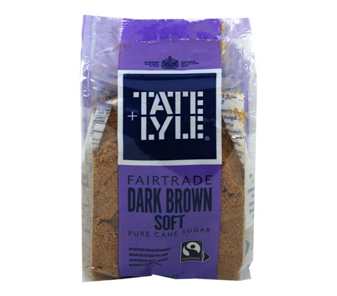 sugar dark brown TATE & LYLE 500g