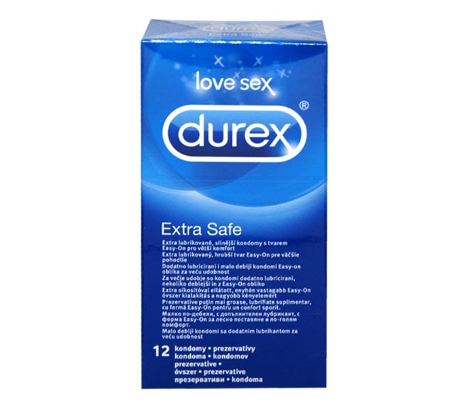 DUREX Condoms EXTRA SAFE x12pcs