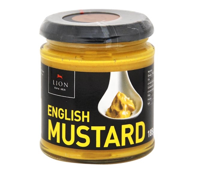mustard LION English 185g